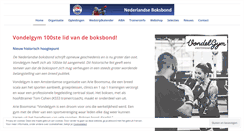 Desktop Screenshot of boksen.nl